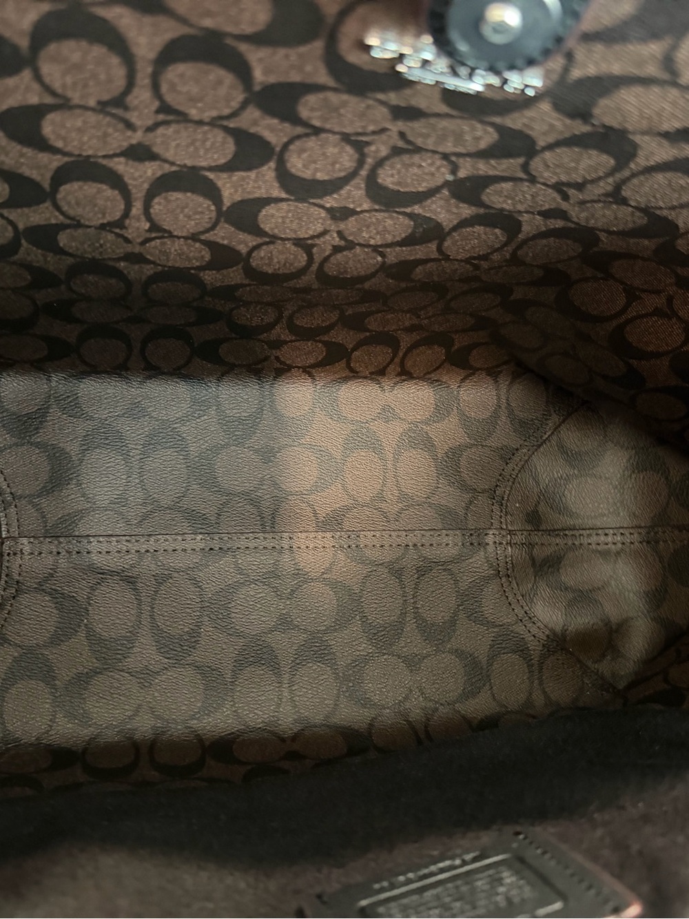 Coach Leopard-Print Tote - Picture 9 of 11